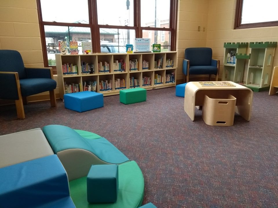 Our new Preschool Learning Area and Board Books space