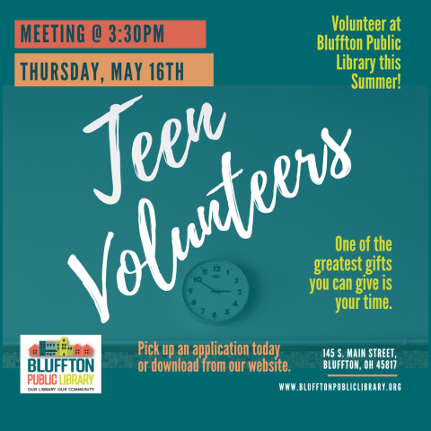 Teen Volunteer Meeting