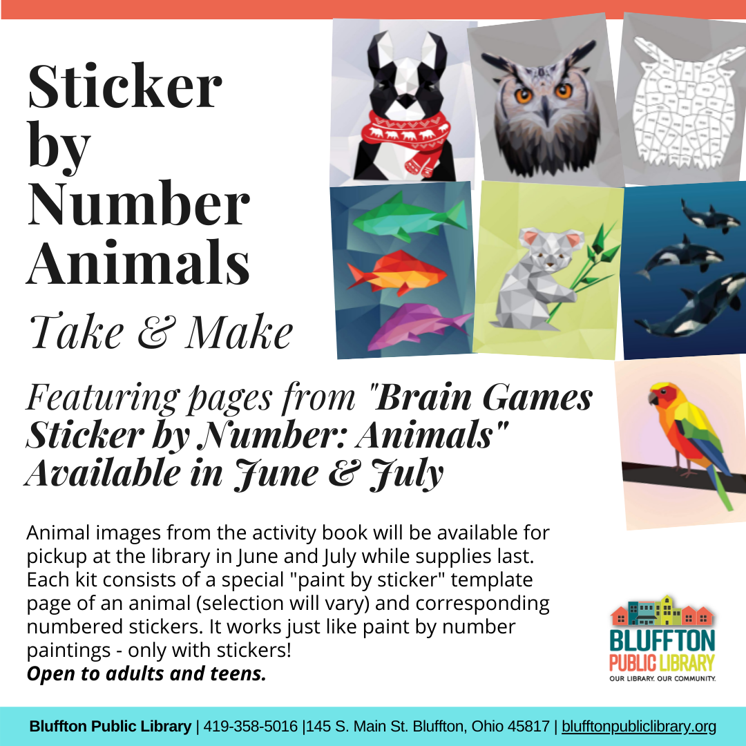 Animals: Sticker by Number