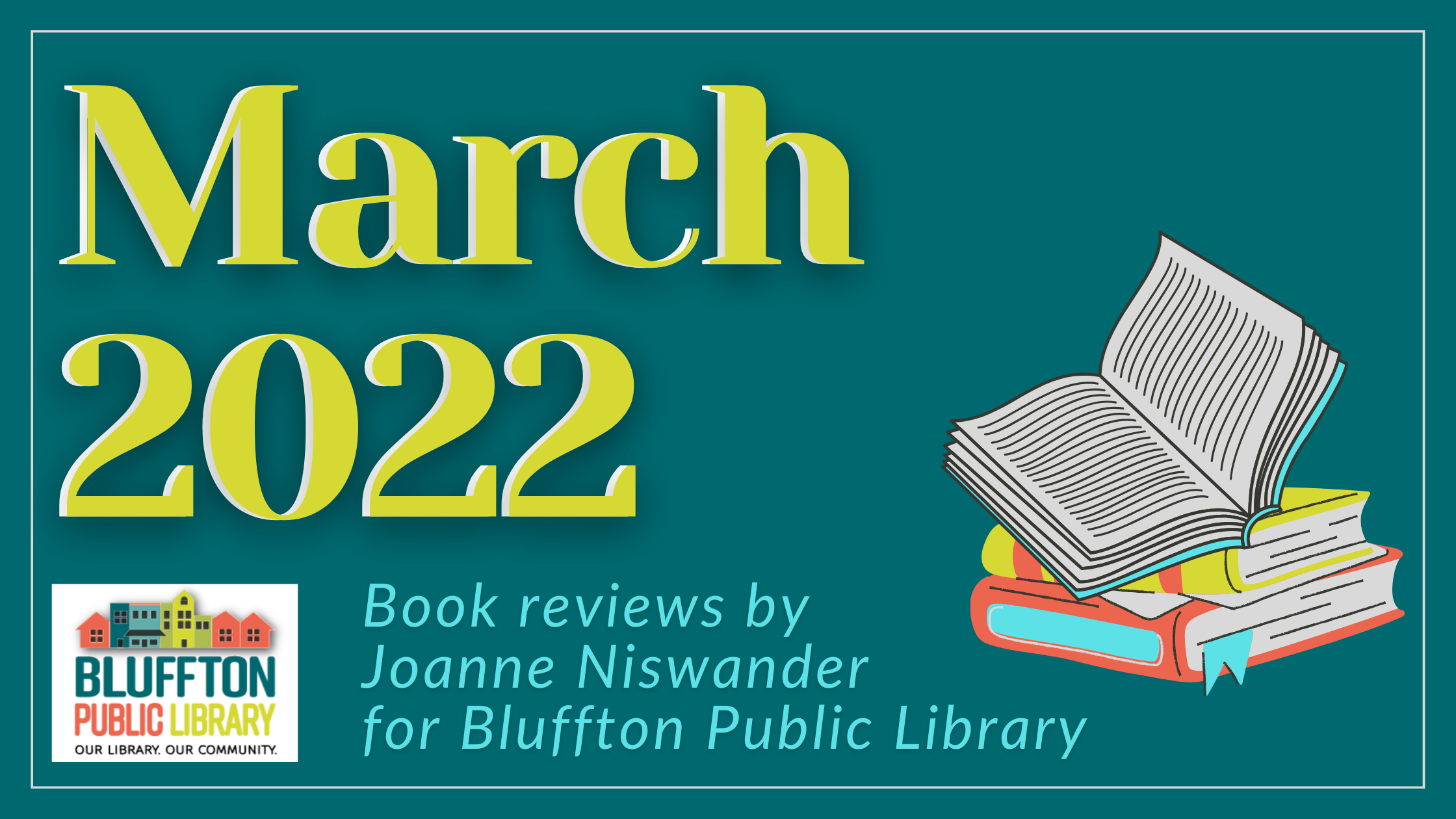 Joanne Read's - March 2022 book reviews