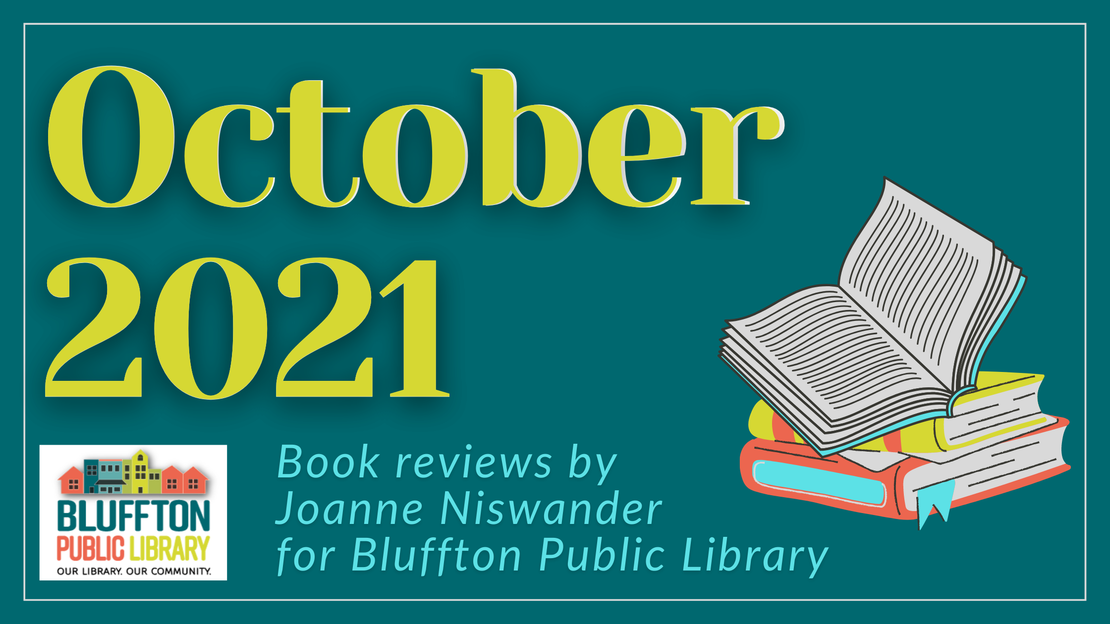 &quot;Joanne Reads&quot; - October 2021