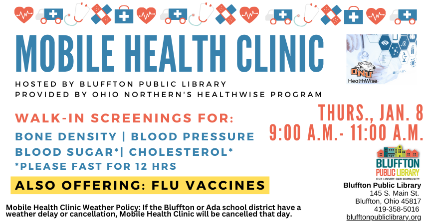 Mobile Health Clinic - January