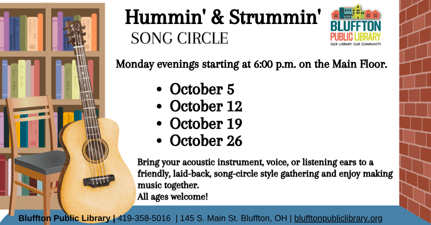 Hummin' &amp; Strummin' Song Circle - October