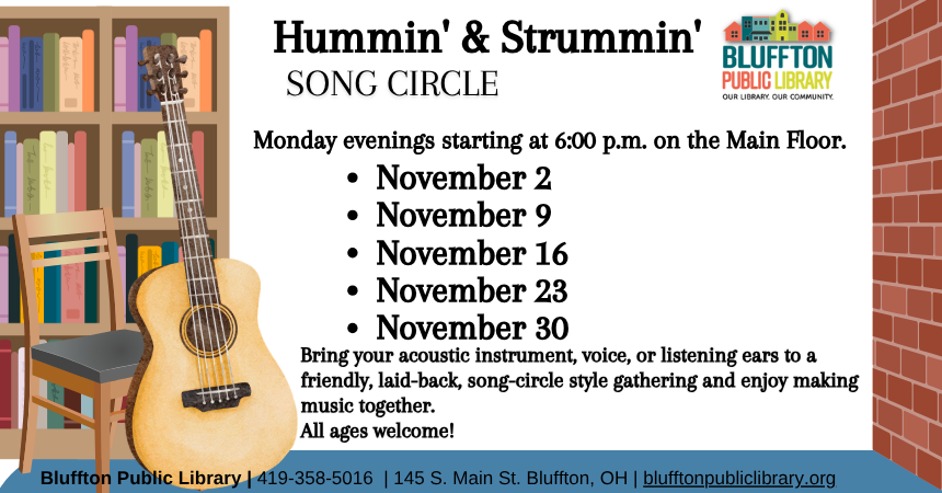 Hummin' &amp; Strummin' Song Circle - November