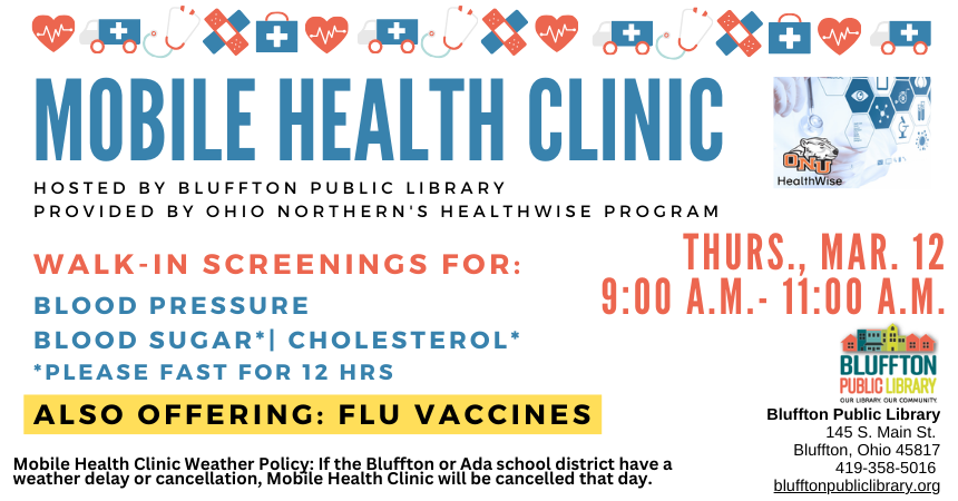 Mobile Health Clinic: March