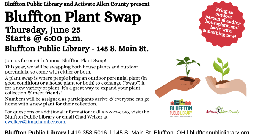Plant Swap with Activate Allen County
