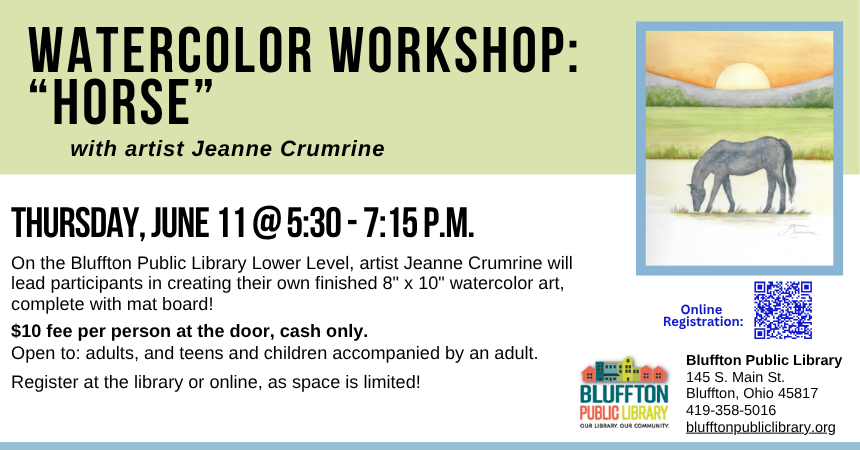 Watercolor Workshop: Horse