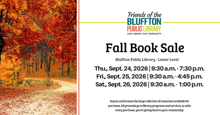 Friends of the Library Fall Book Sale