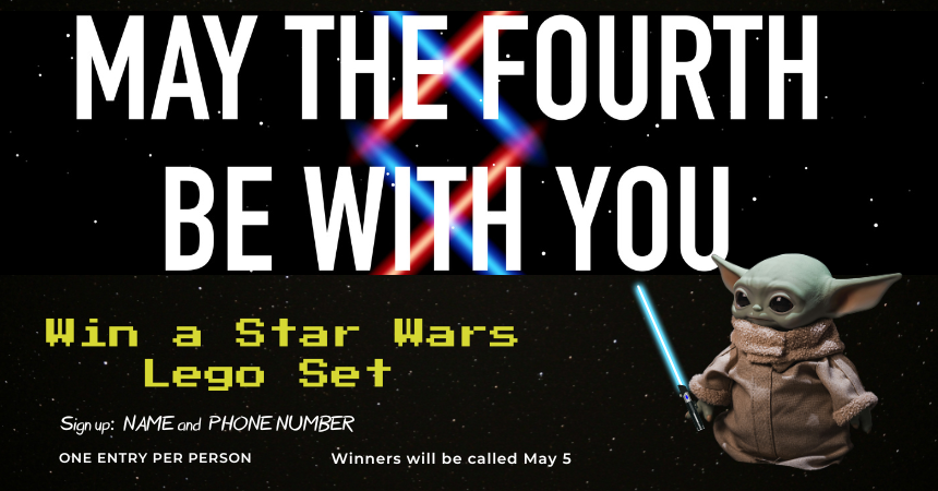 May the 4th be with you!