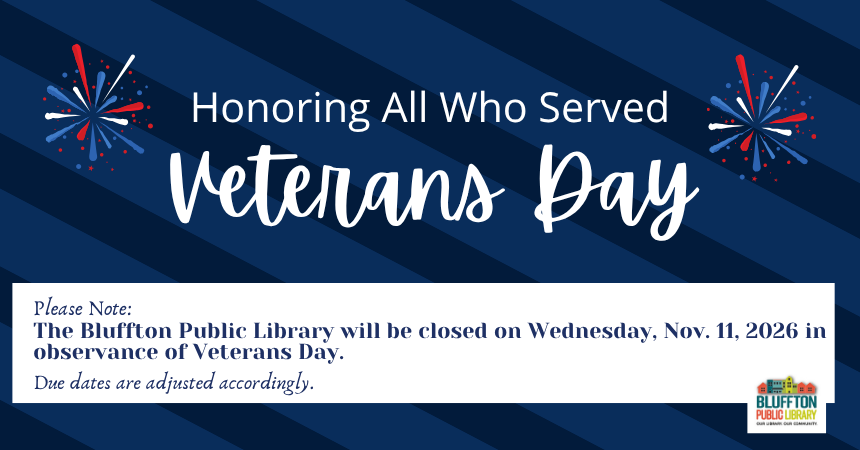 Library Closed for Veterans Day