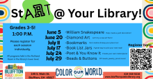 StART @ the Library: activities for Grades 3-5