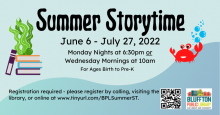 Summer Storytime - Oceans of Possibilities