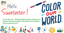 Color Our World - Summer Read continues Color Our World - Summer Read continues