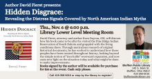 Author David Fierst presents: Hidden Disgrace: Revealing the Distress Signals Covered by North American Indian Myths