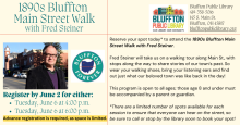 Bluffton Historic Walk with Fred Steiner Bluffton Historic Walk with Fred Steiner