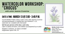 Watercolor Workshop: Crocus