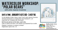 Watercolor Workshop: Polar Bears