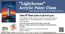 "LIghthouse" Acrylic paint class