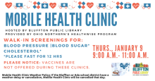 Mobile Health Clinic - January 