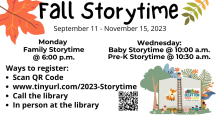 Fall Storytime 