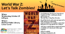 Let's talk ZOMBIES! 