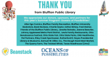 Bluffton Public Library Thank You to Sponsors