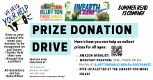 Prize Donation Drive for Summer Read - Unearth a story