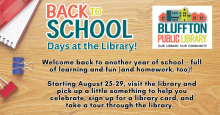 Back to School Days at the Library!