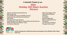 Thank You, Silent Auction Donors