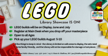 Library LEGO Showcase is ON!