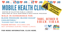 Mobile Health Clinic - October