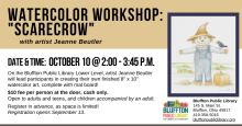 Watercolor Workshop: Scarecrow