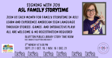 Signing with Joy - ASL Family Storytime 