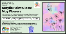 Acrylic Art Class: May Flowers
