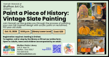 Paint a Piece of History: Vintage Slate Painting