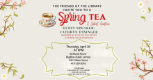 Friends of the Library Spring Tea & Auction
