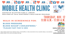 Mobile Health Clinic: November