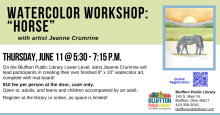 Watercolor Workshop: Horse