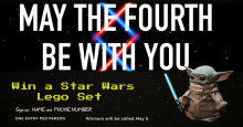 May the 4th be with you!