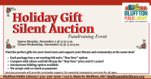 Holiday Gift Silent Auction Library Fundraiser