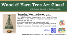 Wood & Yarn Tree Class