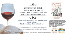 Words and Wine Book Discussion - Dinosaurs at the Dinner Party by Edward Dolnick